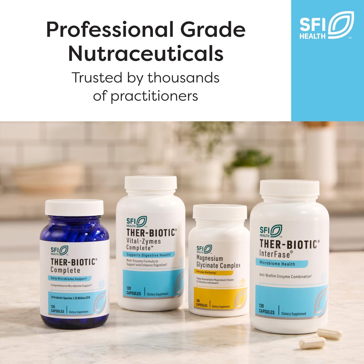SFI Health Klaire Labs Galactomune Powder - Prebiotic Beta-Glucan & Galactooligosaccharides Immune Support (30 Servings, 150 Grams) - dailyvitalstore