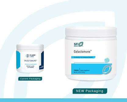 SFI Health Klaire Labs Galactomune Powder - Prebiotic Beta-Glucan & Galactooligosaccharides Immune Support (30 Servings, 150 Grams) - dailyvitalstore