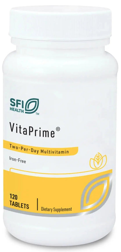 SFI Health VitaPrime - Iron Free Multivitamin for Women & Men - Promote Immune Function & Support Nutritional Gaps - dailyvitalstore