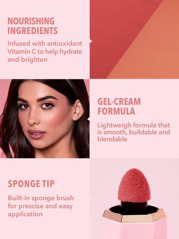 SHEGLAM Color Bloom Liquid Blush Makeup for Cheeks Matte Finish - Love Cake - dailyvitalstore