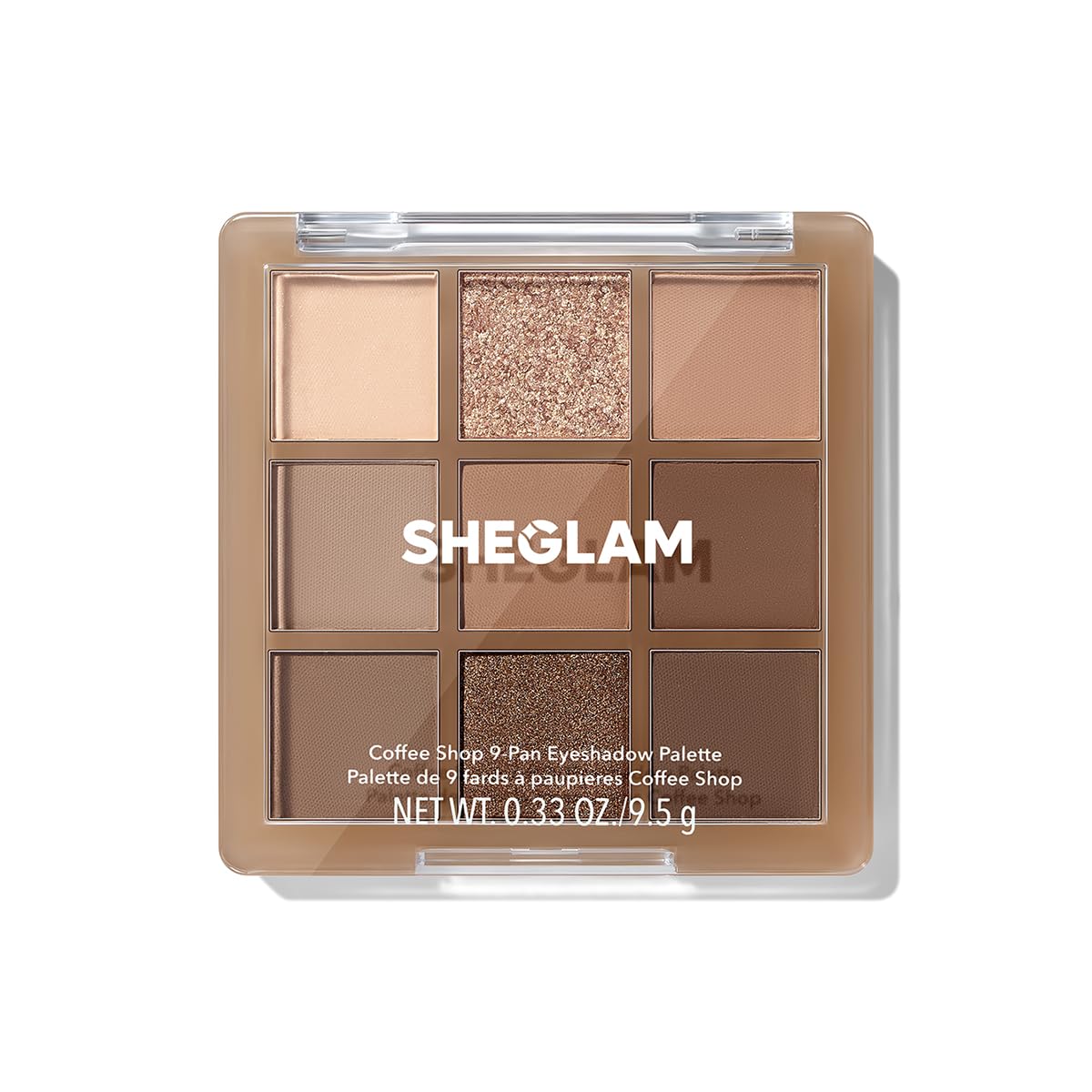 SHEGLAM Eyeshadow Palette 9-Color Ultra-pigmented Shimmer & Matte Shades, Vegan & Cruelty-free-Coffee Shop - dailyvitalstore