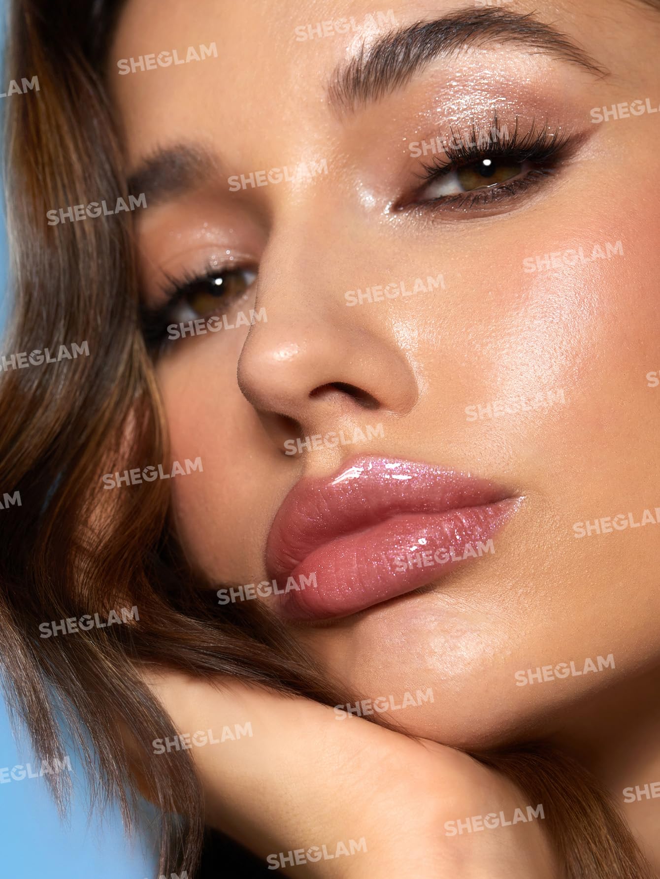 SHEGLAM Pout-Perfect Moisturizing Solid Lip Gloss Shimmer Lip Plumper - Violet Fizz - dailyvitalstore
