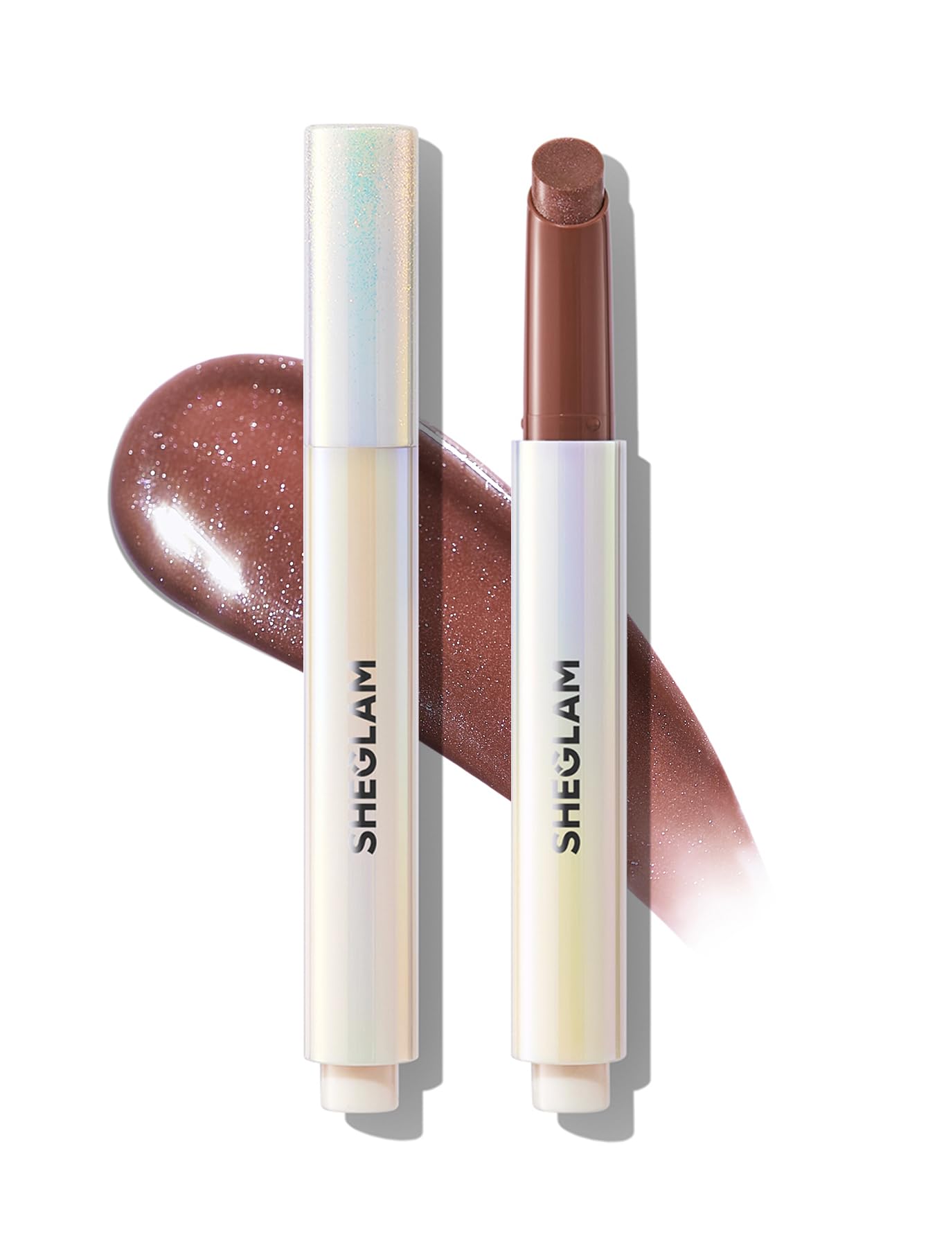 SHEGLAM Pout-Perfect Moisturizing Solid Lip Gloss Shimmer Lip Plumper - Violet Fizz - dailyvitalstore