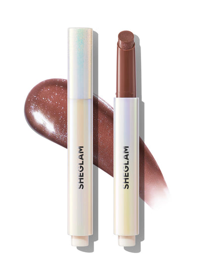 SHEGLAM Pout-Perfect Moisturizing Solid Lip Gloss Shimmer Lip Plumper - Violet Fizz - dailyvitalstore