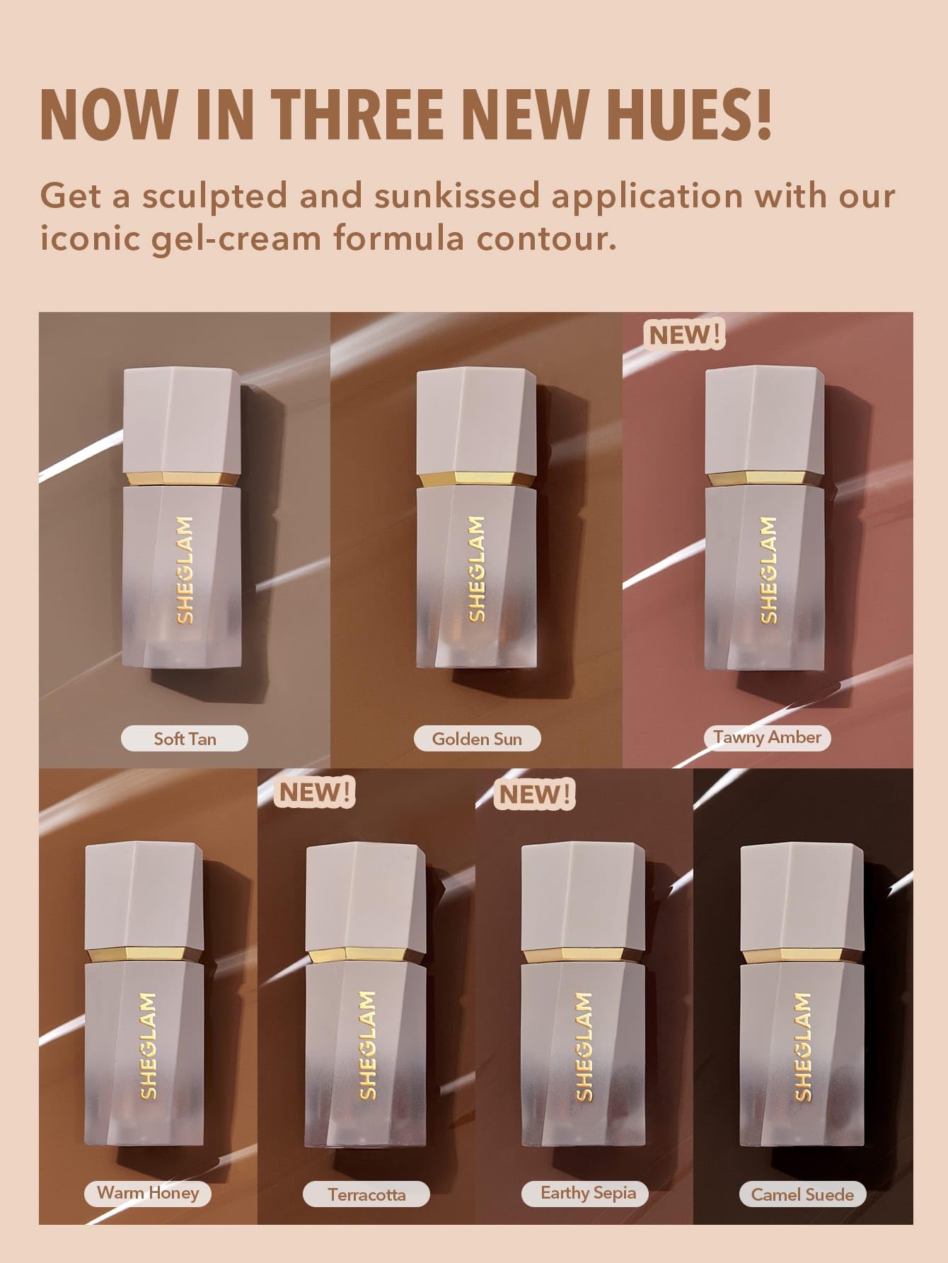SHEGLAM Sun Sculpt Liquid Contour Stick Long Lasting Cream Bronzer Makeup-Warm Honey - dailyvitalstore