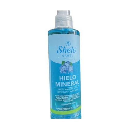 Sheló NABEL Hielo Mineral 8.7 fl Oz & VR-C 250ml Relax Sore Muscles and Joints Increase Circulation Reduce Inflammation - dailyvitalstore