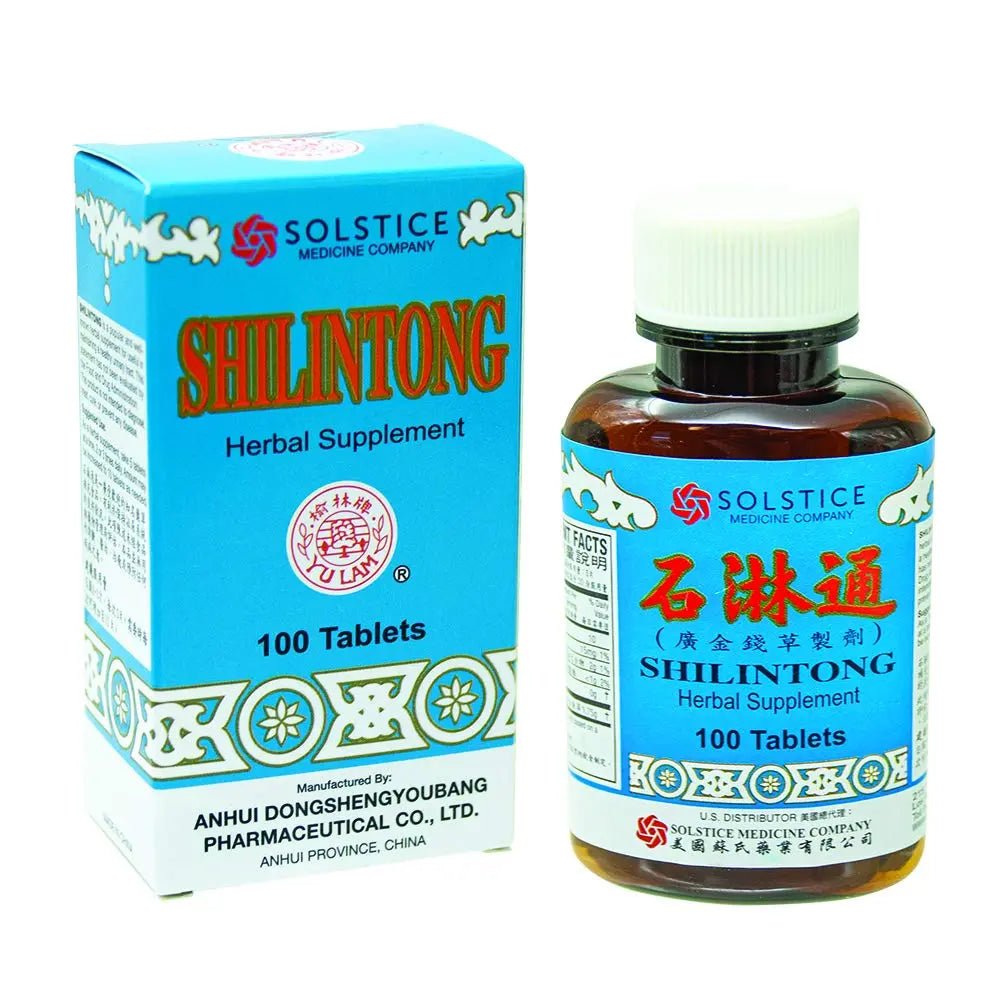 Shilintong Herbal Supplement (Supports Urinary Tract, Kidney & Bladder Stone Cleanse)(100 Tablets)(1 Bottle)(Solstice) - dailyvitalstore