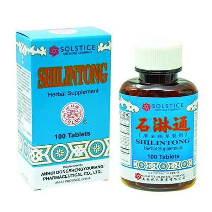 Shilintong Herbal Supplement (Supports Urinary Tract, Kidney & Bladder Stone Cleanse)(100 Tablets)(1 Bottle)(Solstice) - dailyvitalstore
