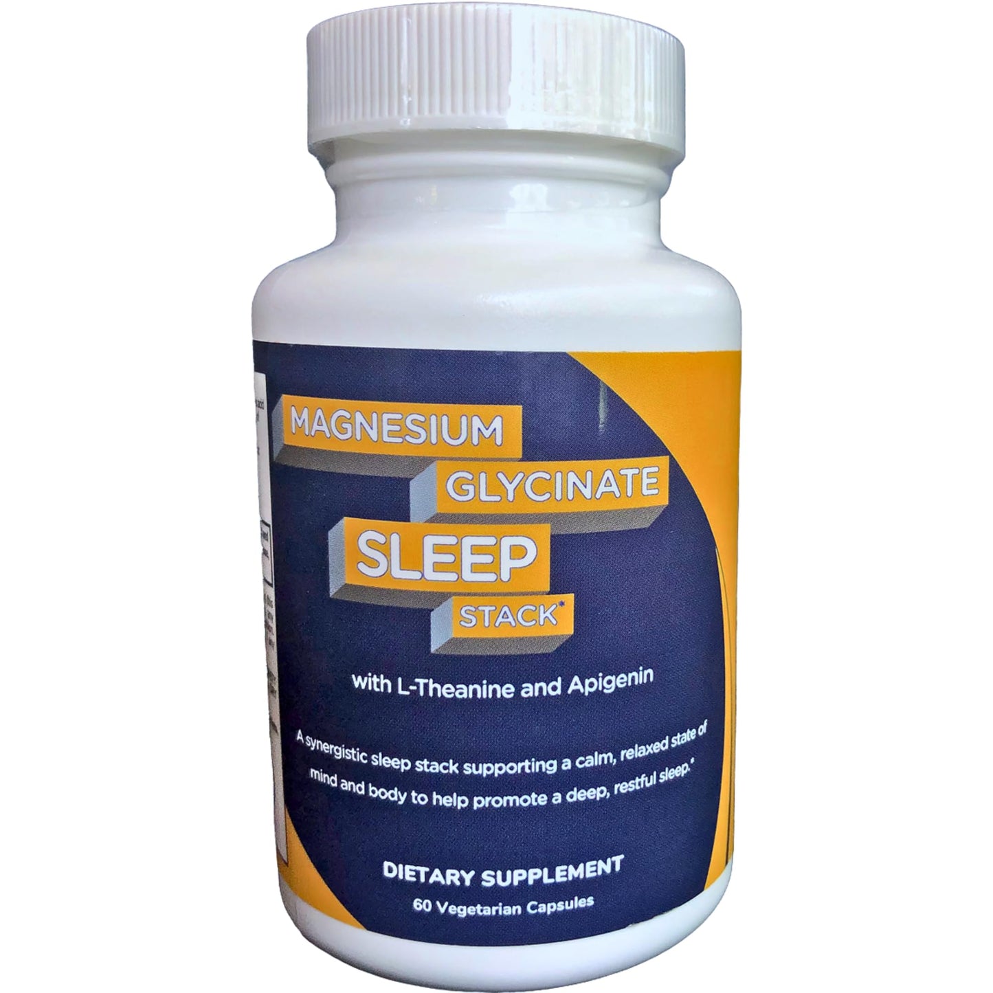 Shining Solace Magnesium Glycinate Sleep Stack with 200 mg L-Theanine, 50 mg Apigenin, 175 mg of Elemental Magnesium Glycinate | Sleep Support Magnesium Supplement | Made in USA - dailyvitalstore