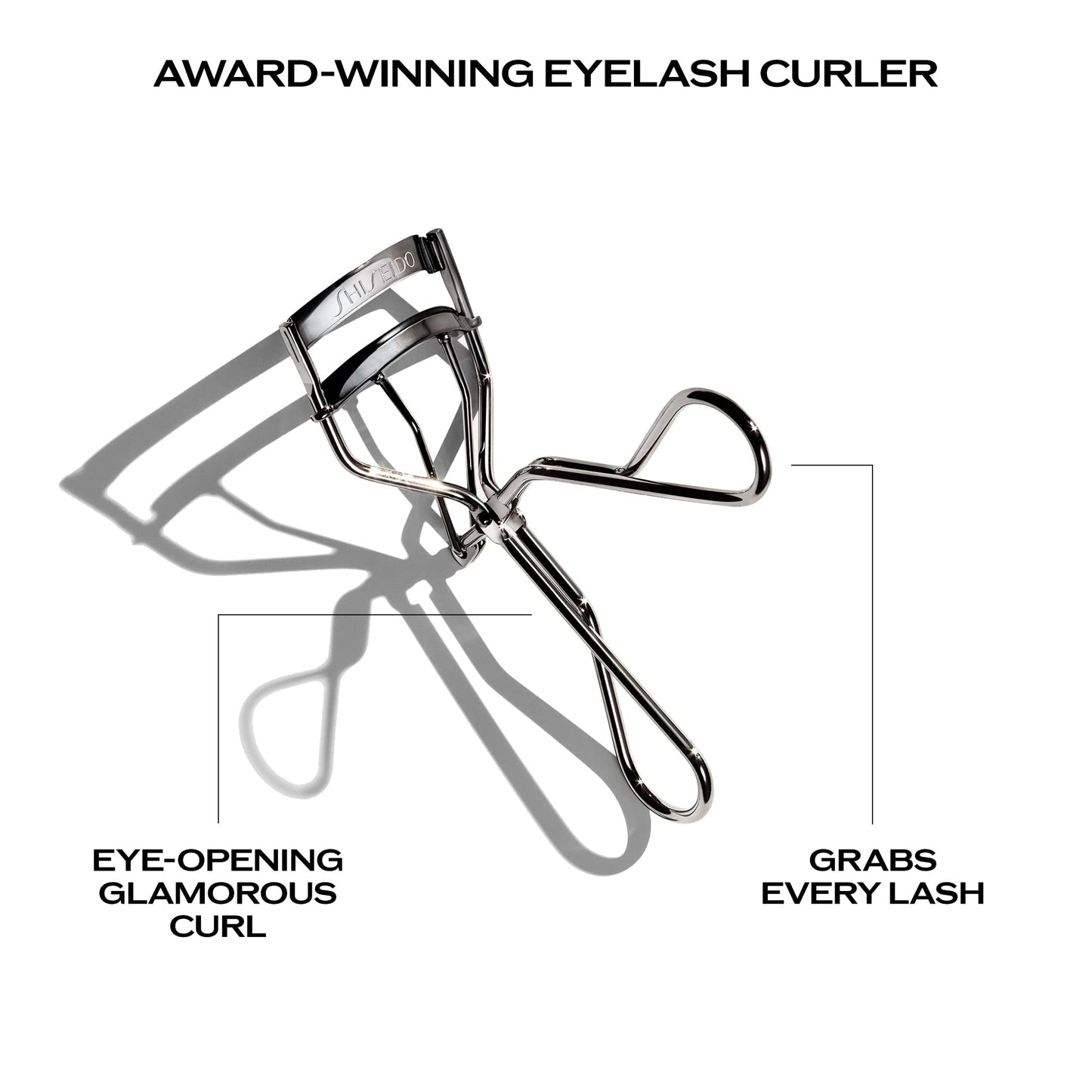 Shiseido Eyelash Curler - Crimps & Curls Lashes for Perfect, Eye-Framing Fringe - Gentle & Safe - Includes Replacement Pad - dailyvitalstore