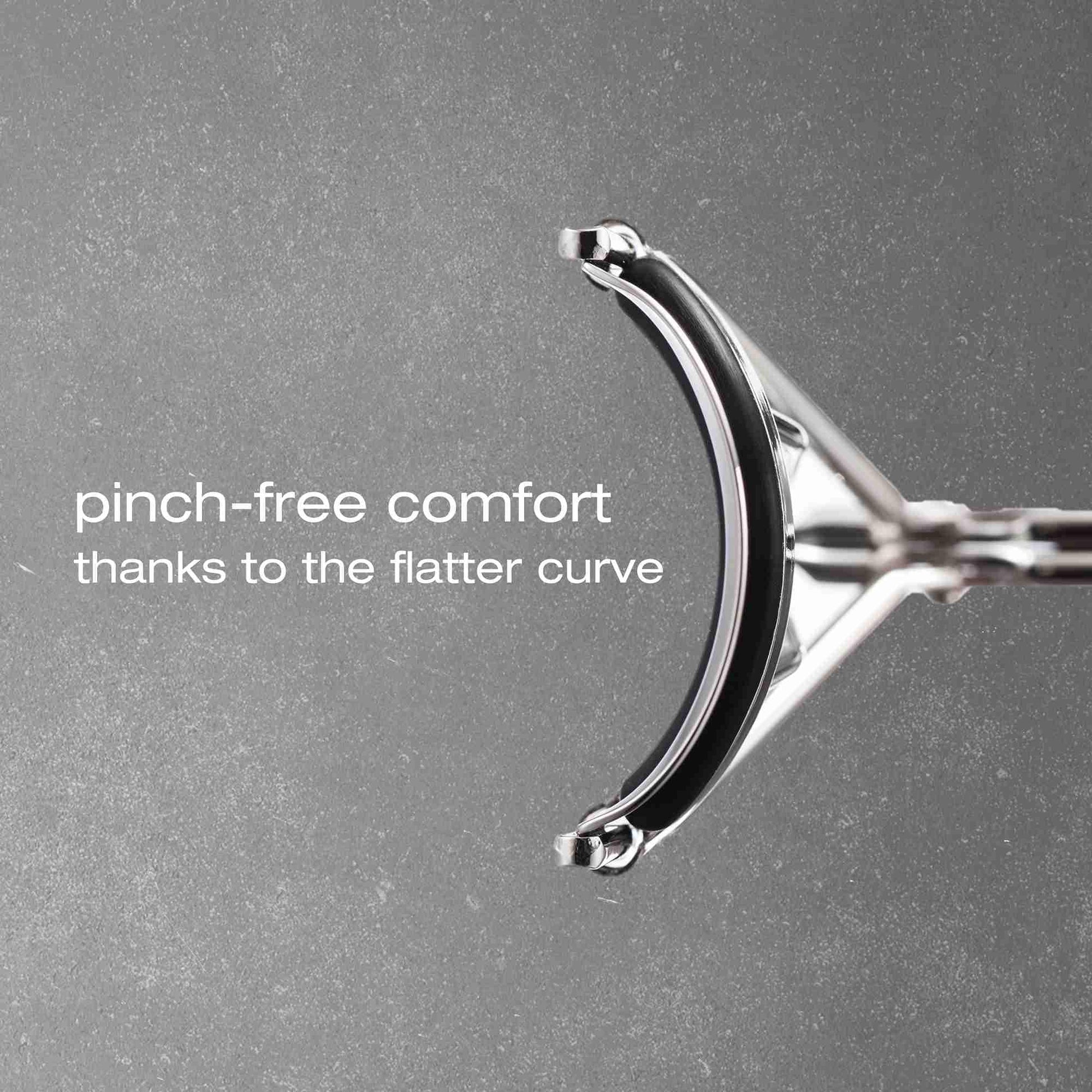 Shu Uemura Iconic Eyelash Curler, Achieve Precise Control and Long-Lasting Curl - Includes Silicone Replacement Pad. Professional Makeup Artist Tool for All Eye Shapes - dailyvitalstore