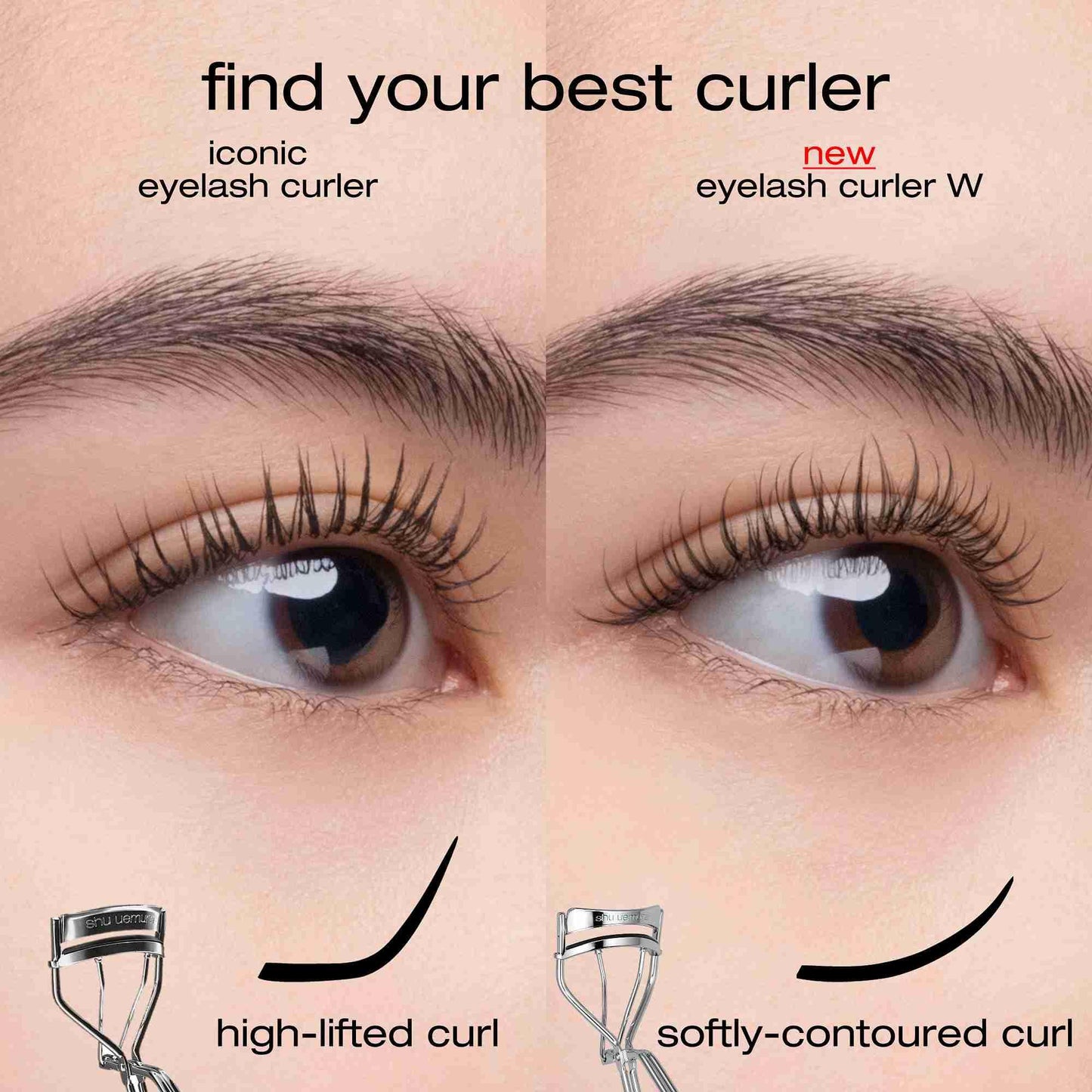 Shu Uemura Iconic Eyelash Curler, Achieve Precise Control and Long-Lasting Curl - Includes Silicone Replacement Pad. Professional Makeup Artist Tool for All Eye Shapes - dailyvitalstore