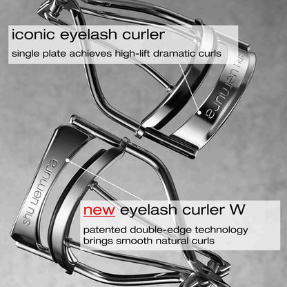 Shu Uemura Iconic Eyelash Curler, Achieve Precise Control and Long-Lasting Curl - Includes Silicone Replacement Pad. Professional Makeup Artist Tool for All Eye Shapes - dailyvitalstore