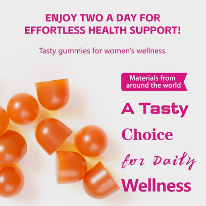 Shytrouy Premium Feminine Balance Gummies for Women, Vaginal Probiotics - pH Balance & Immune Defense Support for Feminine Health, Hawaiian Pineapple Flavor - 60 Count - dailyvitalstore