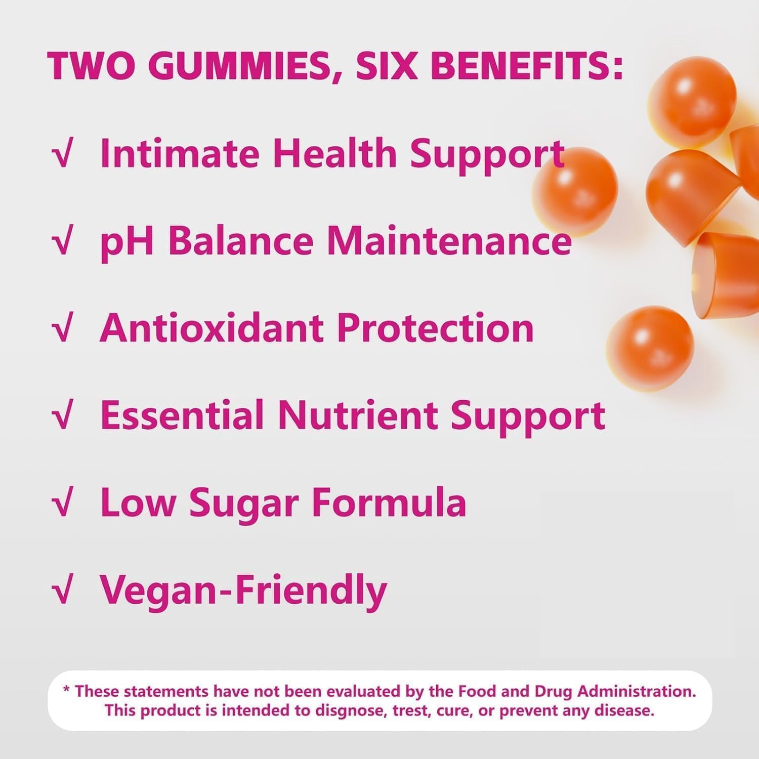 Shytrouy Premium Feminine Balance Gummies for Women, Vaginal Probiotics - pH Balance & Immune Defense Support for Feminine Health, Hawaiian Pineapple Flavor - 60 Count - dailyvitalstore