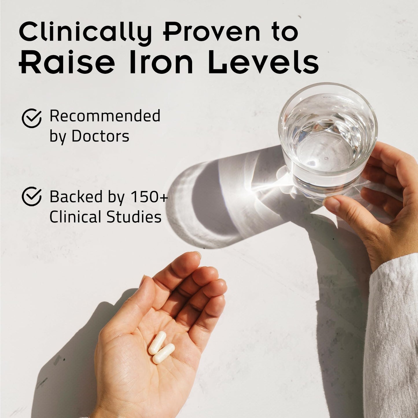 SiderAL Forte Iron Supplement Clinically Proven to Increase Levels Without Side Effects | Sucrosomial High Absorption Gentle Iron Pills for Women and Men | Vitamin C | Anemia & Energy Support | 30 ct - dailyvitalstore