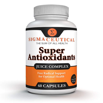Sigmaceutical Super Antioxidant Capsules – 6 Superfruit Blend with Goji Berry, Acai, Resveratrol for Immune Support - dailyvitalstore
