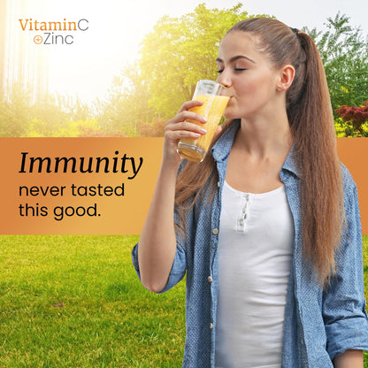 SIGNIFY NATURE Vitamin C 1000mg Effervescent Tablets - Potent Immune Support VIT C with Zinc Supplement - Sugar-Free & Vegan Formula | Dissolvable Vitamin C Tablets - Water Soluble Fizzy Elixir - 80CT - dailyvitalstore