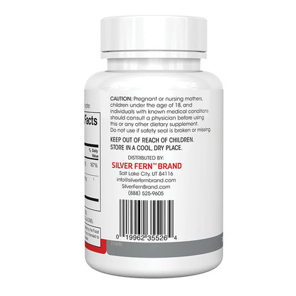 Silver Fern Vitamin K2-D3 Supplement Brand - Natural, Non-Synthetic - K2-7 as Menaquinone-7 (MK-7) - D3 as cholecalciferol - Bone, Heart & Energy Support (1 Bottle - 30 Capsules - 30 Servings) - dailyvitalstore