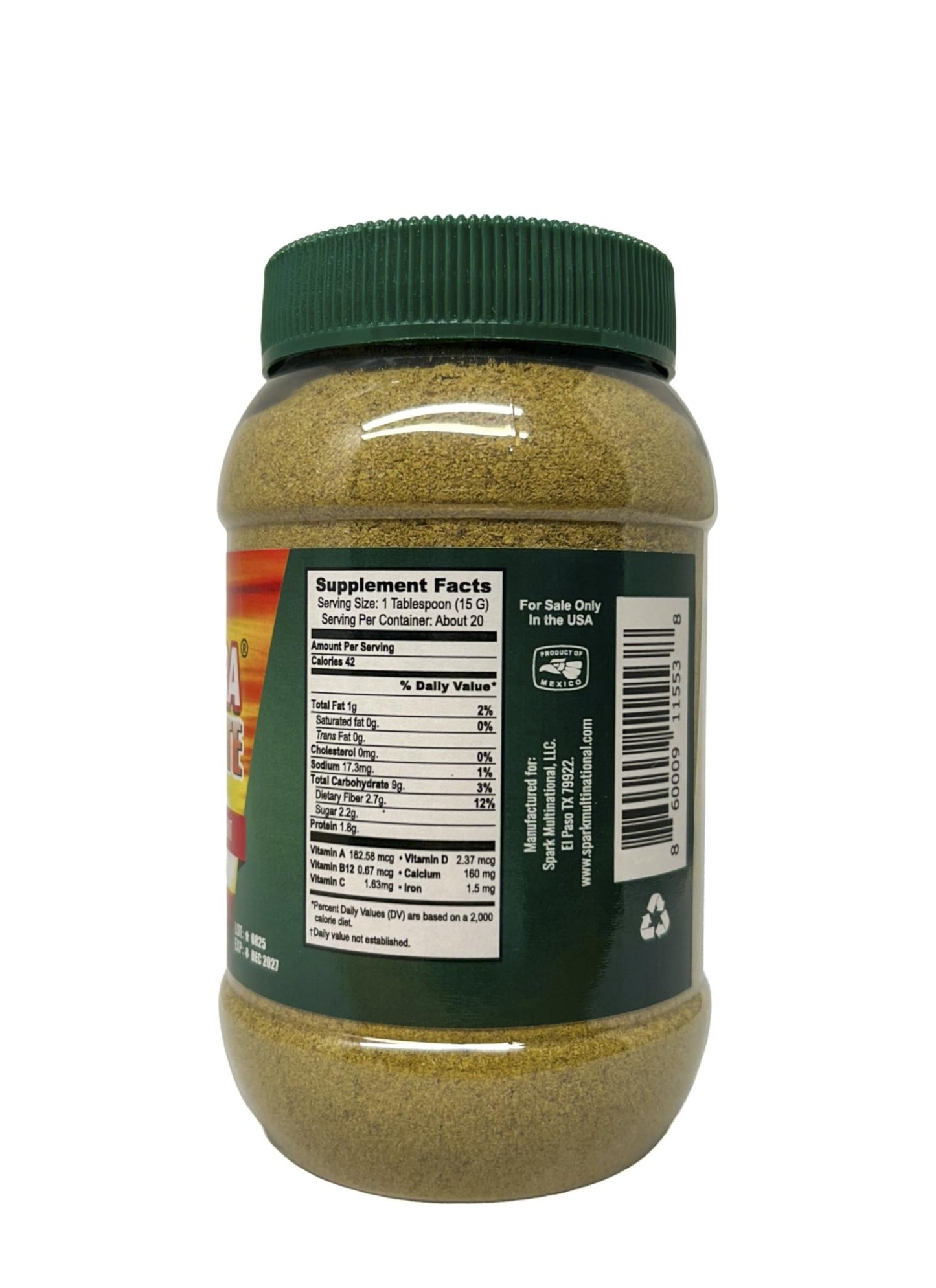 Simifibra Forte MX Dietary Fiber Supplement Powder 300g - Supports Digestive Health and Weight Management | Suplemento de Fibra Dietética en Polvo, 300g - dailyvitalstore