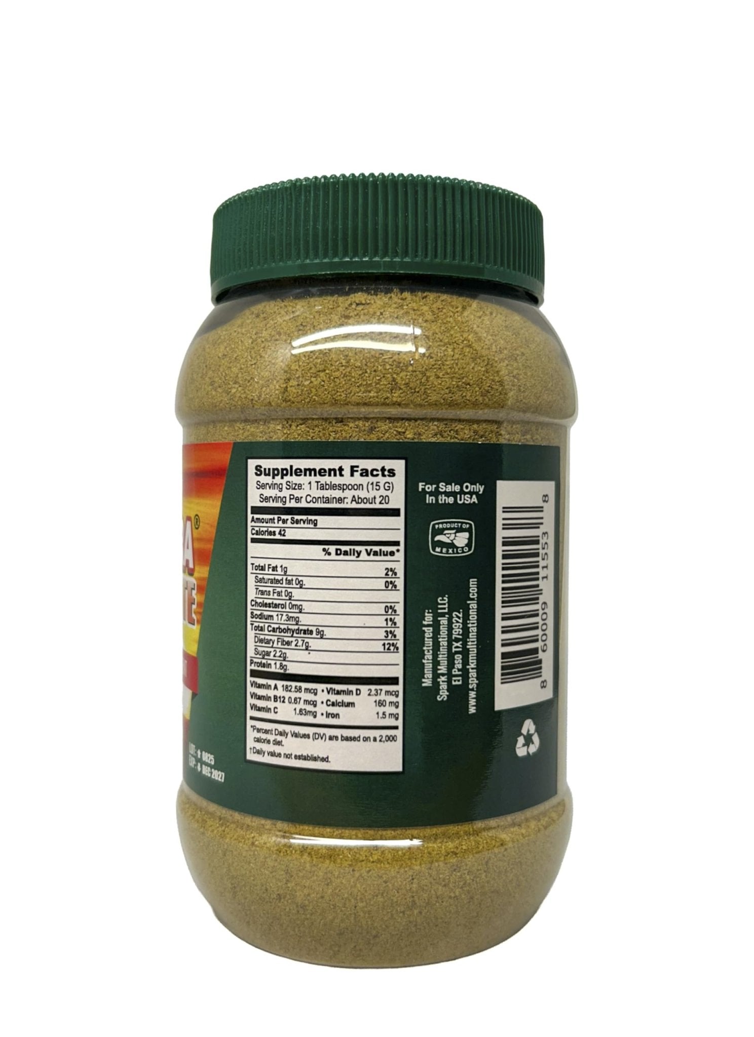 Simifibra Forte MX Dietary Fiber Supplement Powder 300g - Supports Digestive Health and Weight Management | Suplemento de Fibra Dietética en Polvo, 300g - dailyvitalstore