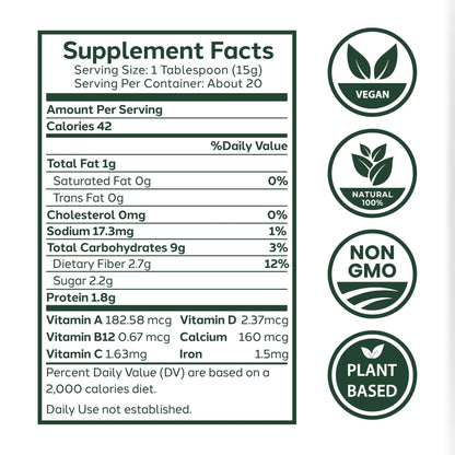 Simifibra Forte MX Dietary Fiber Supplement Powder 300g - Supports Digestive Health and Weight Management | Suplemento de Fibra Dietética en Polvo, 300g - dailyvitalstore