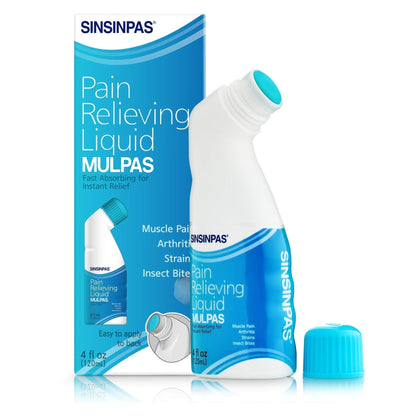 SINSINPAS Pain Relieving Liquid - MULPAS 2 Pack (Total 8 fl oz) - dailyvitalstore