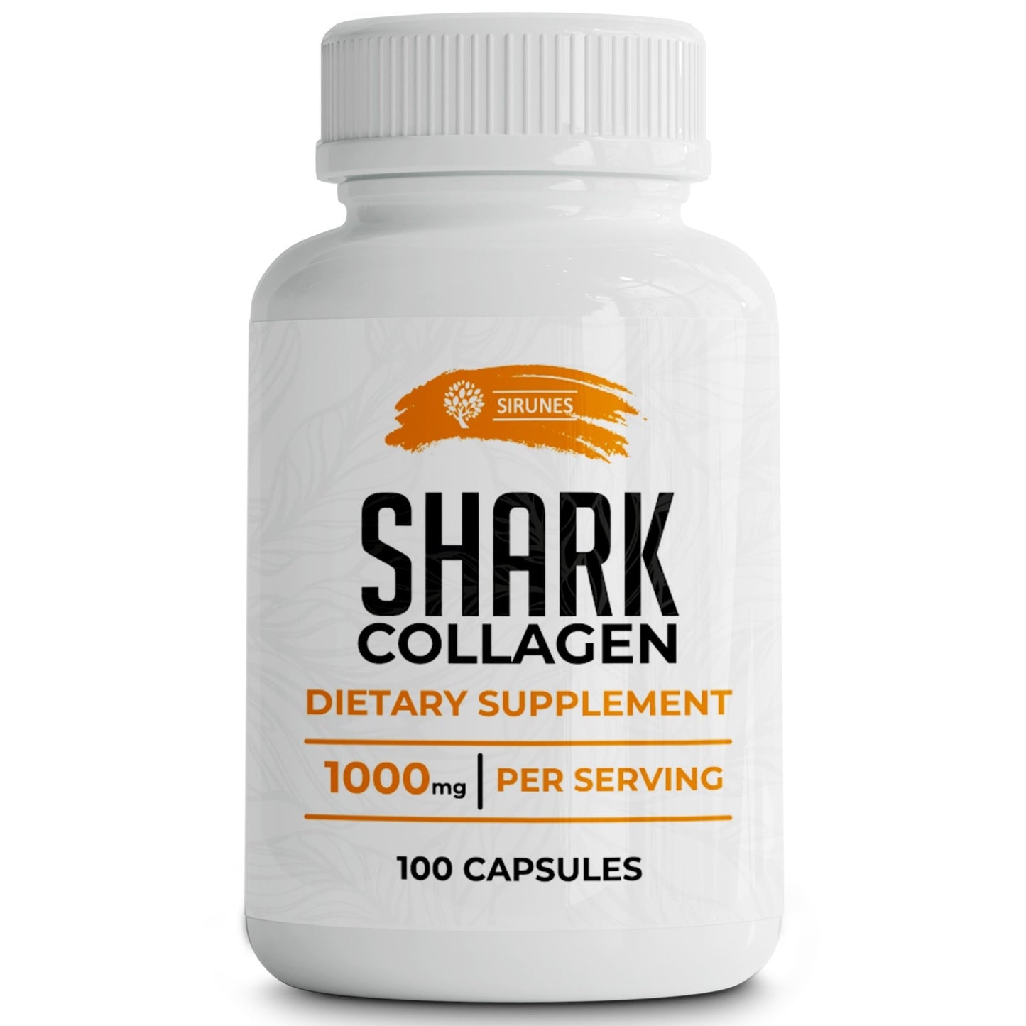 SIRUNES Fish Collagen Peptides Capsules – 100 Capsules | Fish Collagen Peptides | Supports Hair, Skin, Nails, Joints & Bones - dailyvitalstore