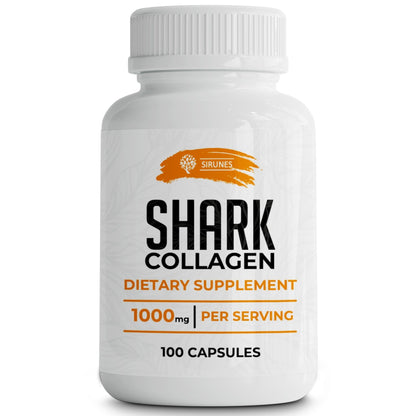SIRUNES Fish Collagen Peptides Capsules – 100 Capsules | Fish Collagen Peptides | Supports Hair, Skin, Nails, Joints & Bones - dailyvitalstore