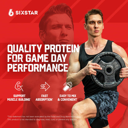 Six Star Whey Protein Powder Whey Protein Plus | Whey Protein Isolate & Peptides | Lean Protein Powder for Muscle Gain | Muscle Builder for Men & Women - dailyvitalstore