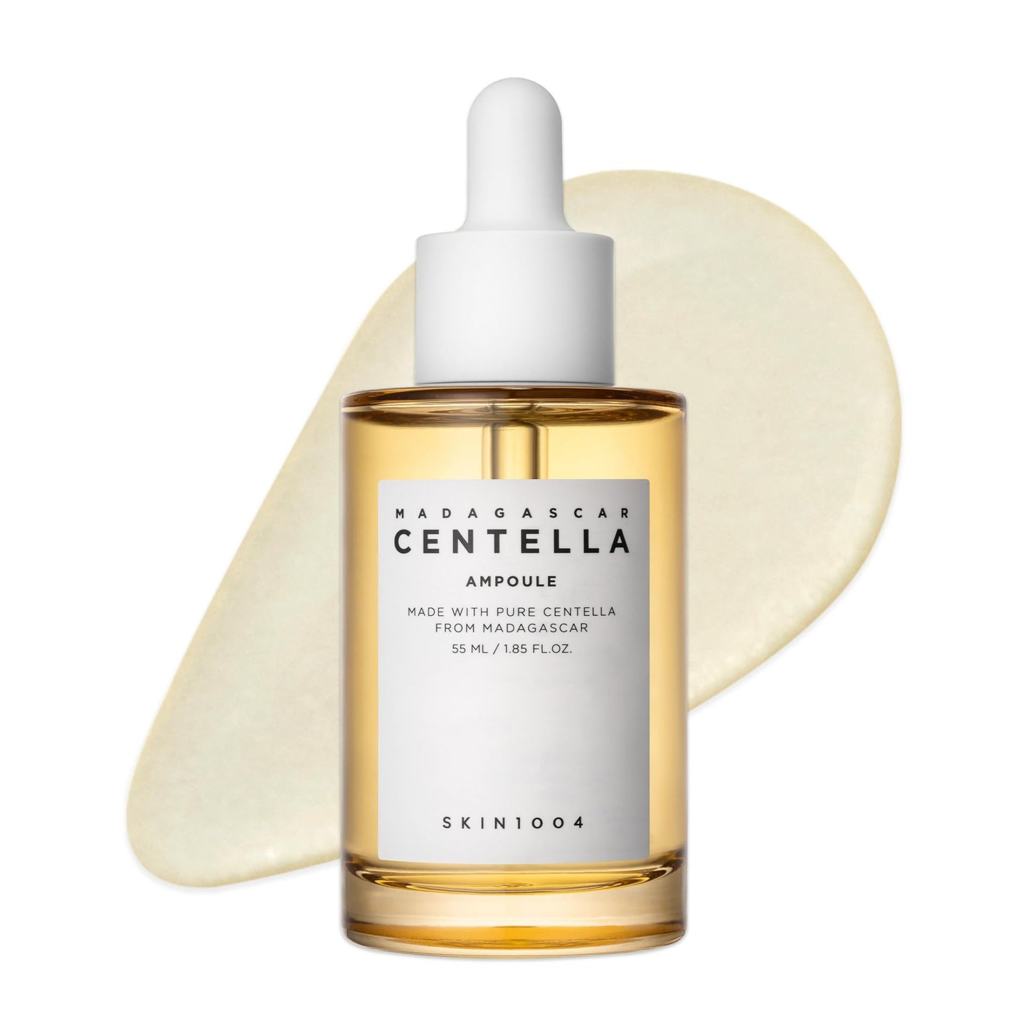 SKIN1004 Madagascar Centella Asiatica Ampoule Facial Serum 1.85 fl.oz, 55ml, Soothes Acne Prone and Sensitive Skin - dailyvitalstore
