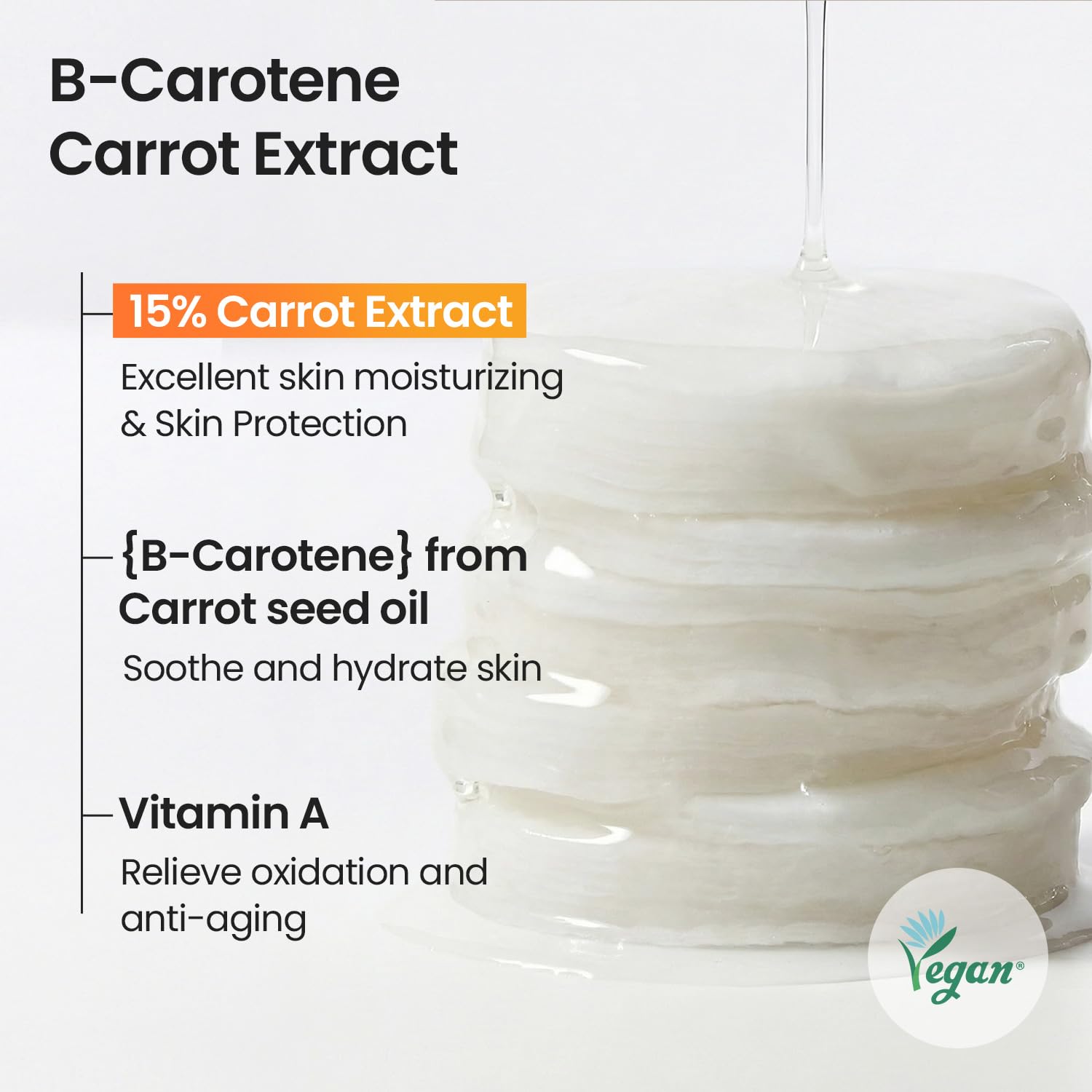 SKINFOOD Carrot Carotene Toner Pads, Hydrating & Soothing for Dry Skin, Instant Cooling, After Sun & Heat Care, Cotton Facial Toner Pads, Korean Skincare for Face (60 Counts) - dailyvitalstore