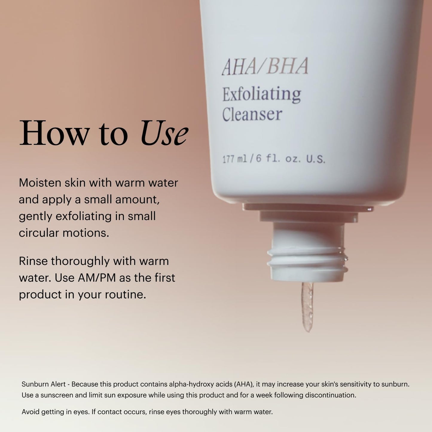SkinMedica AHA/BHA Exfoliating Face Wash (NEW PACKAGING),Gentle Facial Exfoliating Scrub with Jojoba Oil for Smoother, Radiant Skin - Helps Improve the Appearance of Skin Tone & Texture (6 Fl Oz) - dailyvitalstore