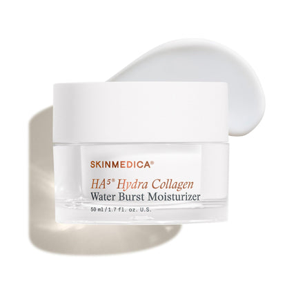 SkinMedica HA⁵ Hydra Collagen Water Burst Face Moisturizer with Vegan Collagen - Plumping Face Cream with Microbiome Barrier Complex for 24-Hour Hydration - dailyvitalstore