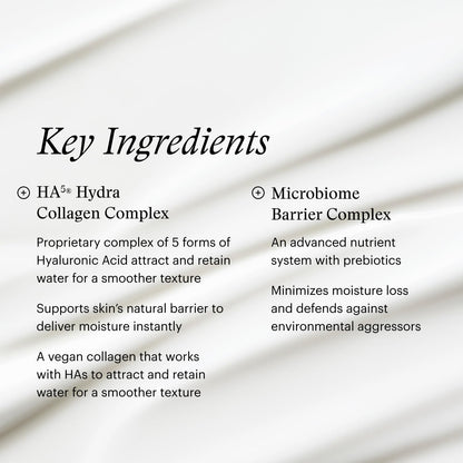 SkinMedica HA⁵ Hydra Collagen Water Burst Face Moisturizer with Vegan Collagen - Plumping Face Cream with Microbiome Barrier Complex for 24-Hour Hydration - dailyvitalstore