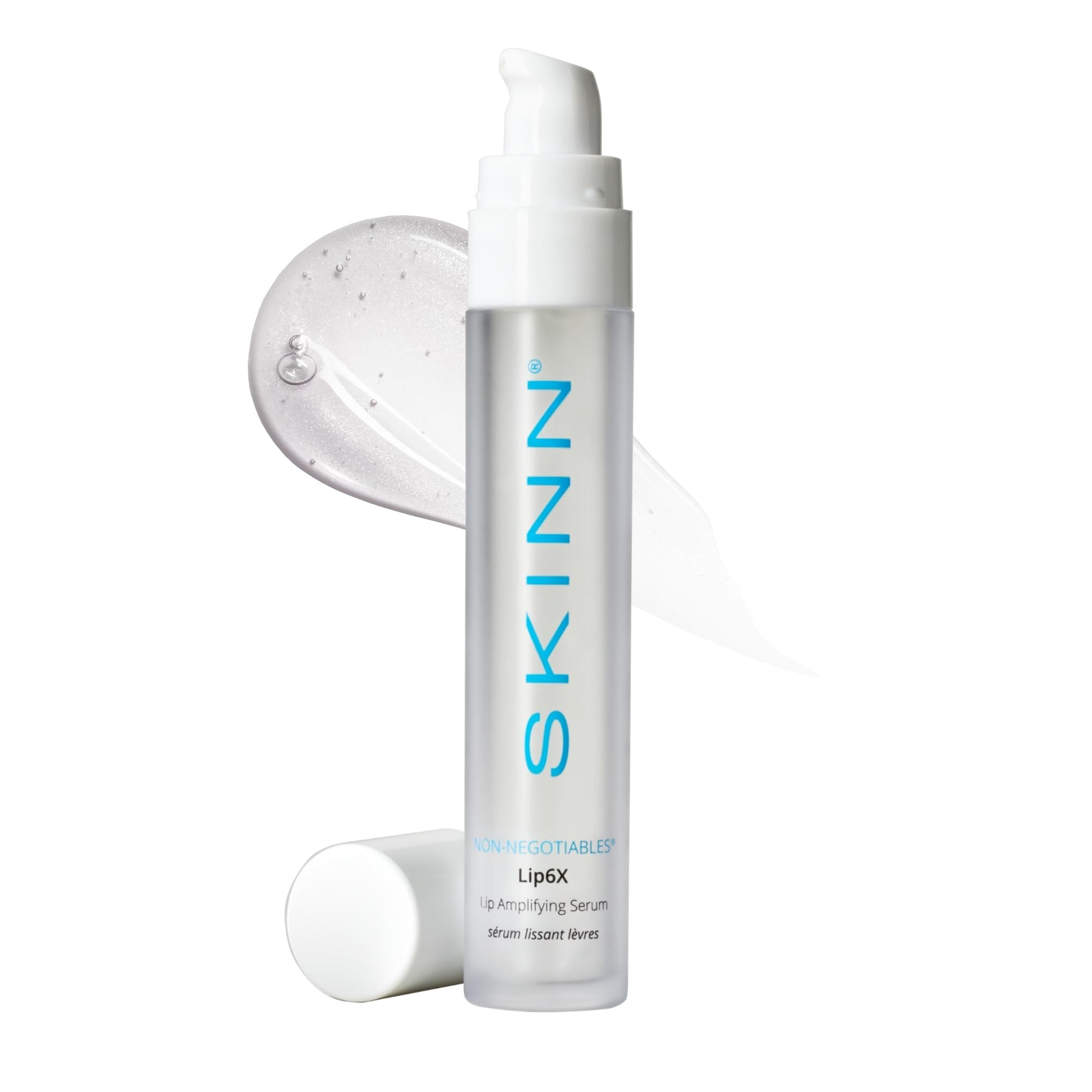 SKINN Lip Amplifying Serum, Lip6X with Peptides - Deep Moisturizing Serum Plumps, Hydrates & Smooths Lips & Boosts Collagen Production - Lip Care Products for Women - dailyvitalstore