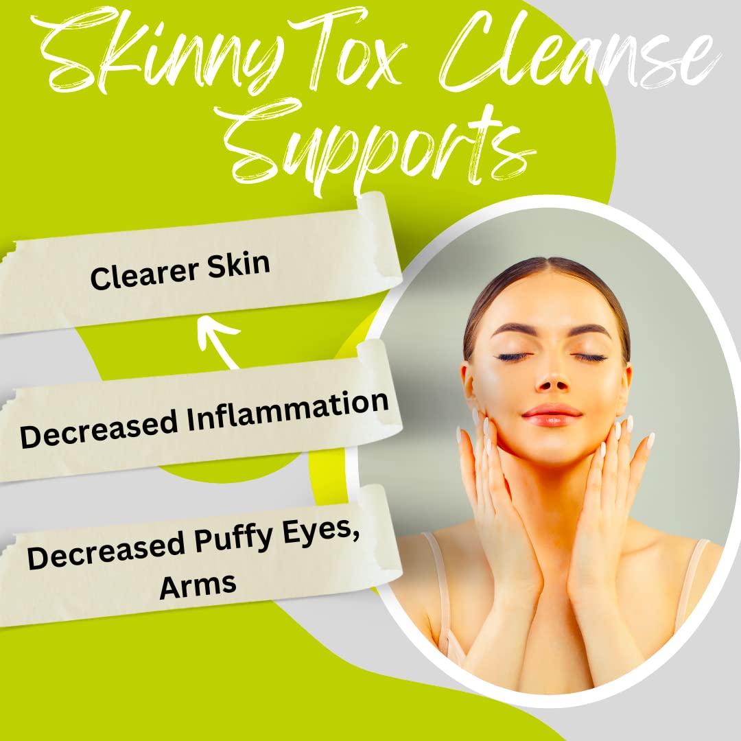 Skinnytox 15 Day Colon Cleanse Detox, Supports Healthy Bowel Movements Flushes Toxins, Boosts Energy. All Natural Weight Management w/ Probiotics. - dailyvitalstore