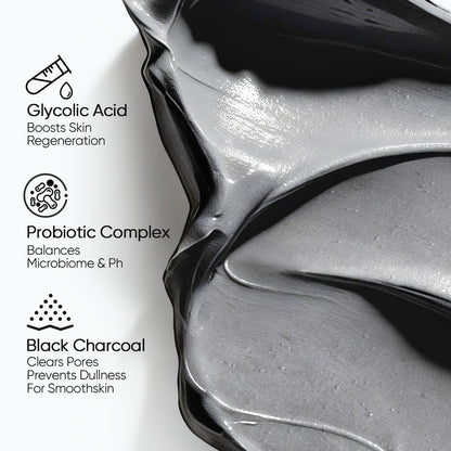 SKINTIFIC Deep Pore Cleansing Blackhead Remover Face Mask Stick, Mud Mask with Natural Alaska Volcano Clay, Gentle Exfoliating, Smoothing Skin - dailyvitalstore
