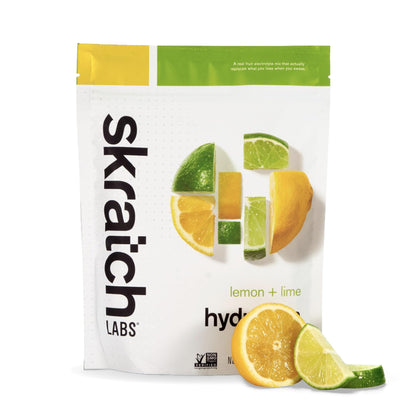 Skratch Labs Hydration Sports Drink Mix – Real‑Fruit Electrolyte Powder for Fast Hydration & Endurance | Lemon & Lime | 20 Servings | Vegan, Non‑GMO, Clean Ingredients - dailyvitalstore