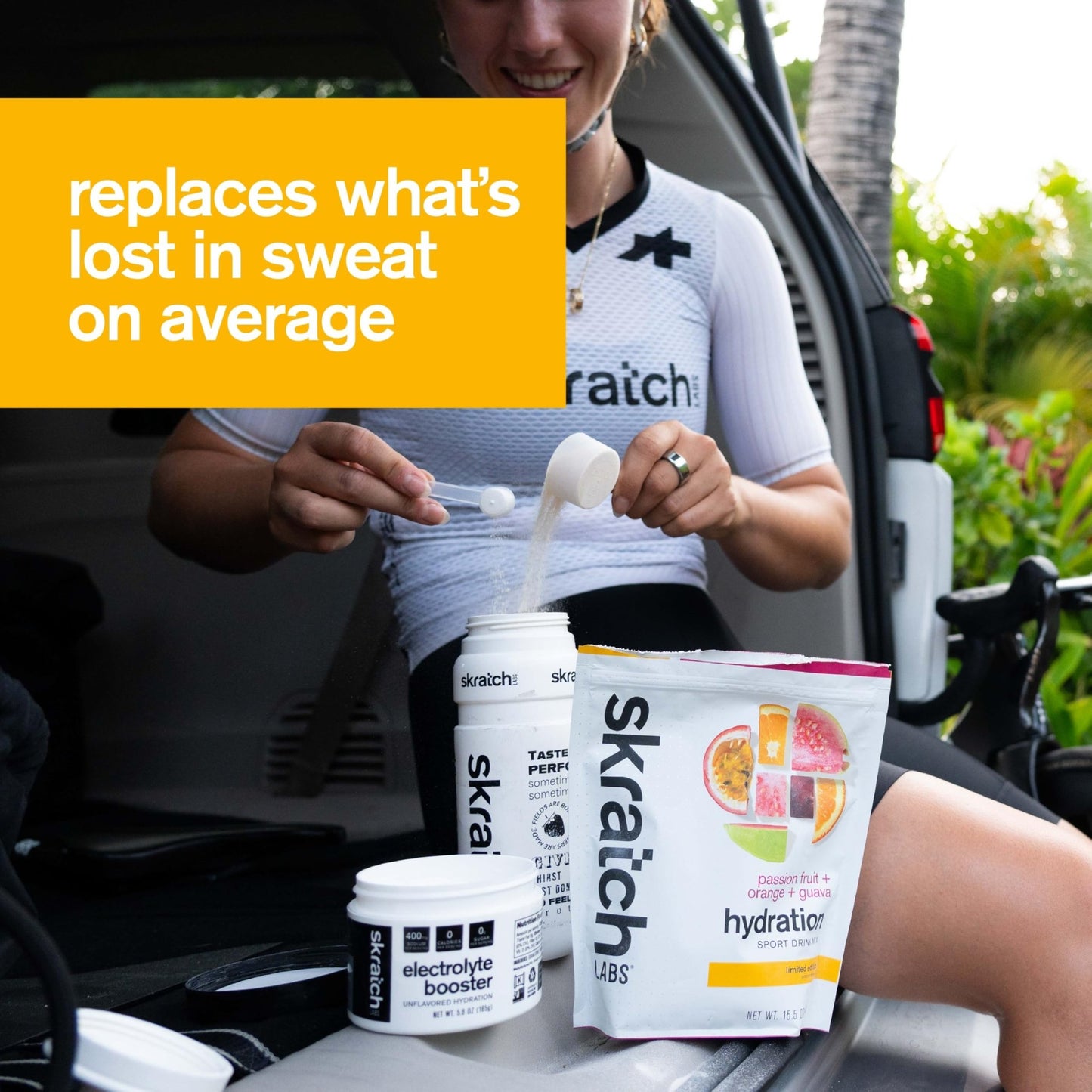 Skratch Labs Hydration Sports Drink Mix – Real‑Fruit Electrolyte Powder for Fast Hydration & Endurance | Passion Fruit Orange Guava | 20 Servings | Vegan, - dailyvitalstore