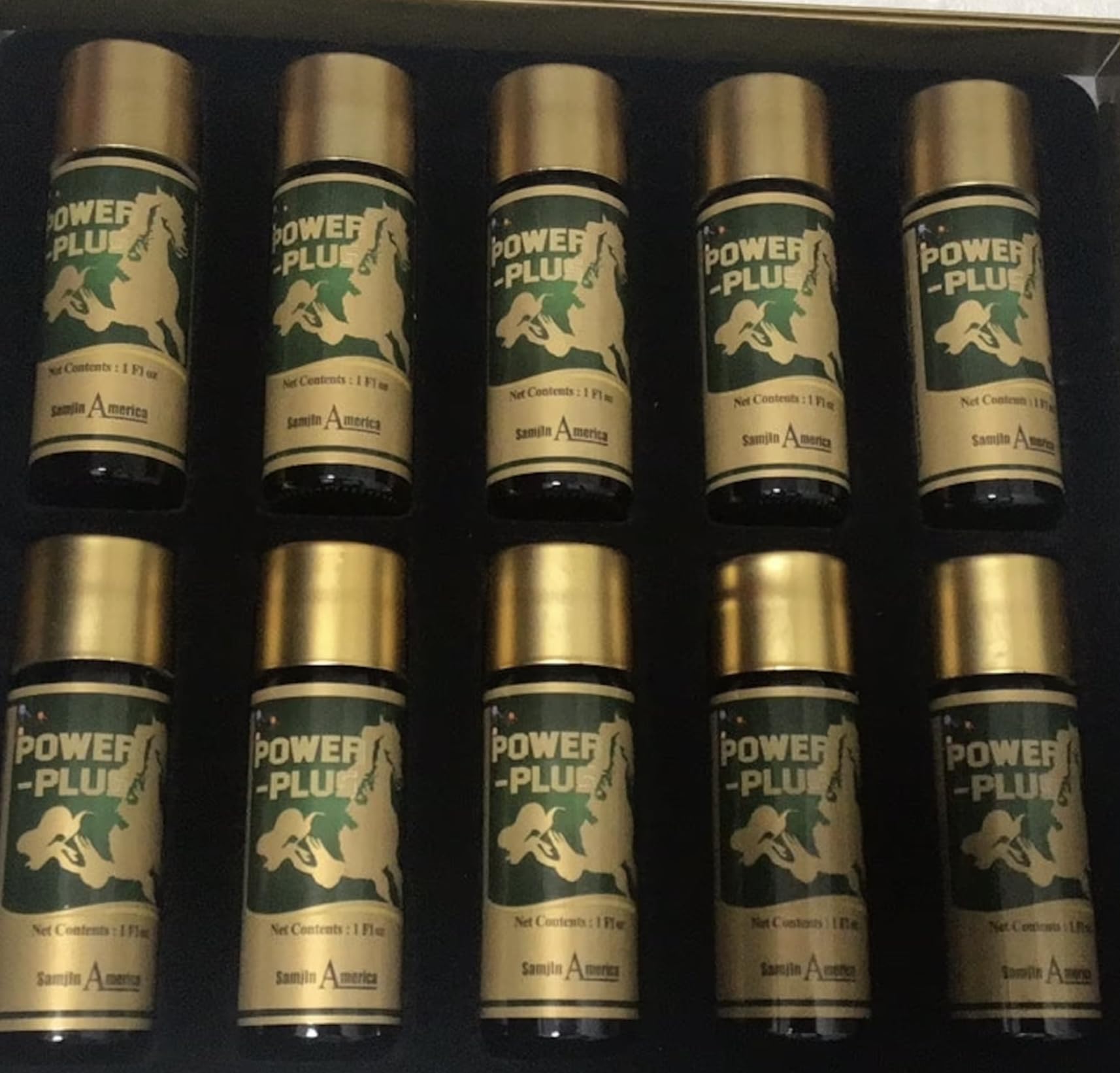 Skydia Power Plus - 10 Bottles Power-Plus Botanical Blend Liquid Supplement (1 FL OZ) Korean Ginseng Extract Ginseng Supplement Natural Men Tonic Ginseng Root Korean Red Ginseng Drops - dailyvitalstore