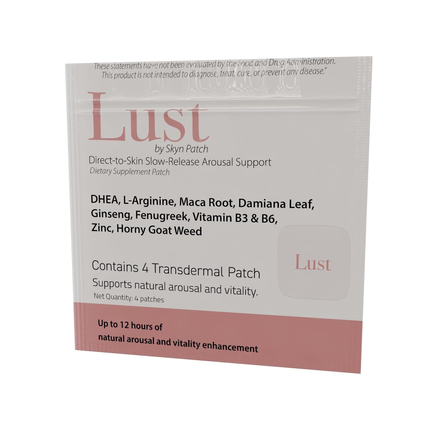 Skyn Patch Lust Botanical Daily Transdermal Patch | Plant Botanical & Vitamin Supplement for Adult Lifestyle Wellness - dailyvitalstore