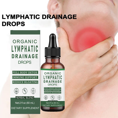 Slifthistle Lymphatic Drainage Drops, Lymphatic Support Liquid Drops, with Herbal Ingedients, Reduce Bloating, Full Body Detox & Cleanse, Promote Circulation, Vegan, Non-GMO (60ml) (1) - dailyvitalstore