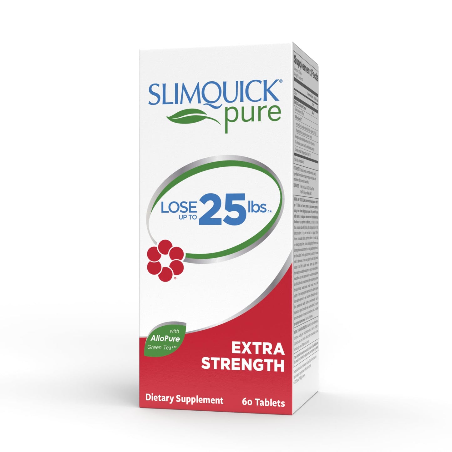 Slimquick Pure 3x Extra Strength Pill for Women, Helps Achieve Weight Goals, Helps Metabolism, Lose Excess Water, Keeps Full for Longer with Green Tea Extract - dailyvitalstore
