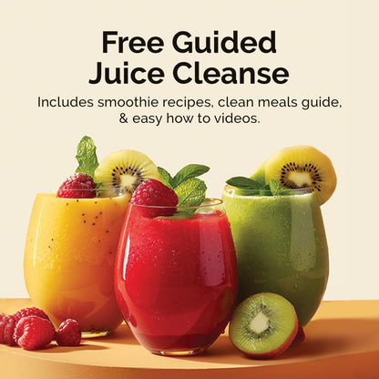 Smart Pressed Juice 7-Day Organic Juice Cleanse | Healthy Detox Program | Vegan Vanilla Protein, Cold-Pressed Green Juice, Beets Juice & Pineapple Chia Cleanse | High Fiber & Vegan - dailyvitalstore