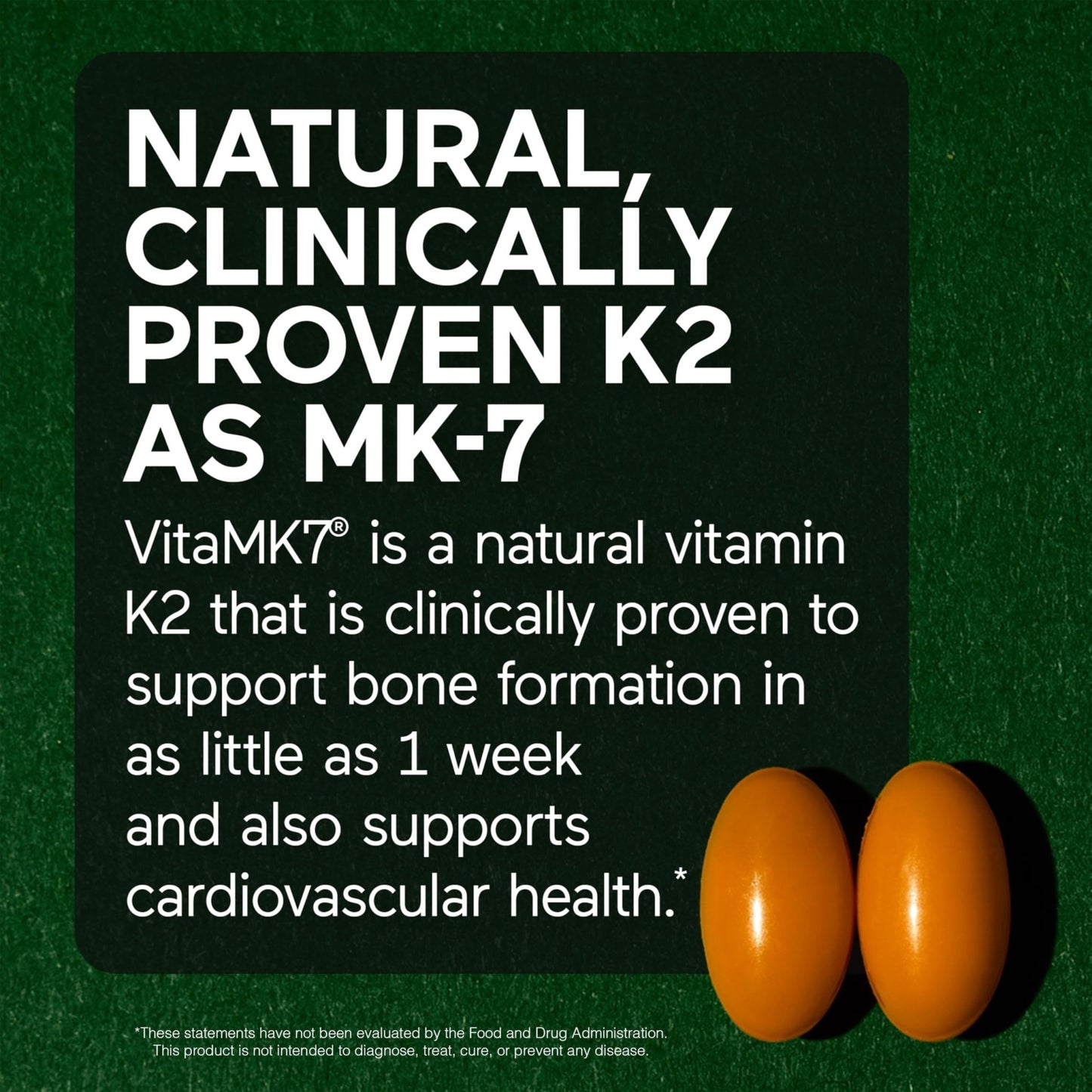 SMARTERNUTRITION Vegan Vitamin D3 5000 IU + Natural Vitamin K2 1100 mcg in Organic Coconut & Olive Oil - D3 K2 Supplement for Immune & Bone Support - 60 Softgels[30 Day Supply] - dailyvitalstore