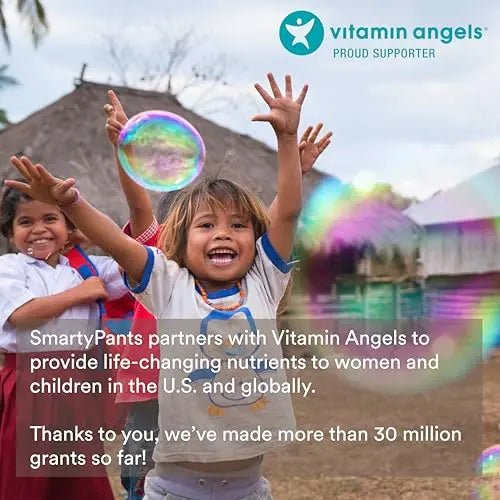 SmartyPants Kids Multivitamin Gummies: Omega 3 Fish Oil (EPA/DHA), Vitamin D3, C, Vitamin B12, B6, A, K & Zinc for Immune Support - dailyvitalstore