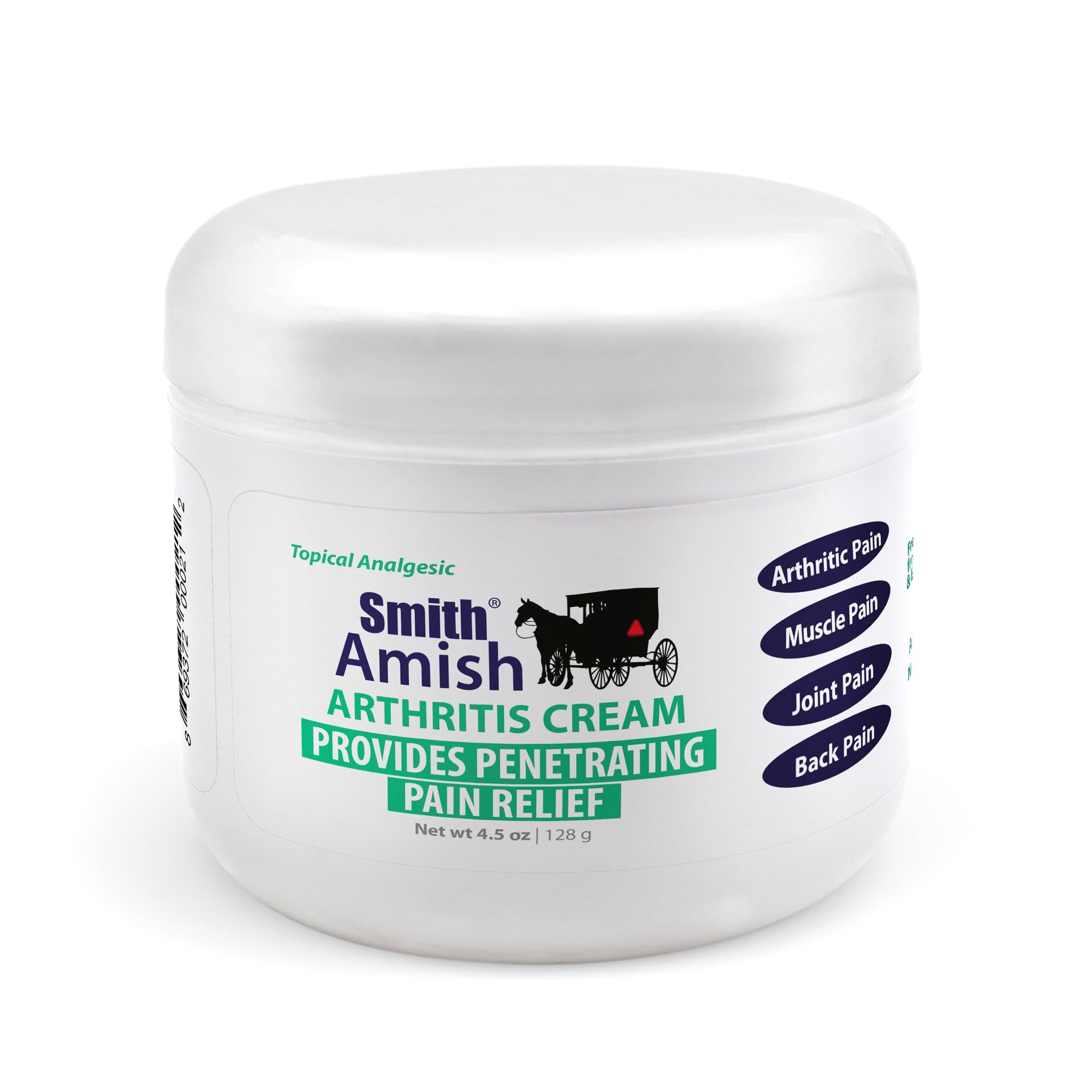 Smith Amish Arthritis Cream. Soothing and Cooling. 4.5 oz jar - dailyvitalstore