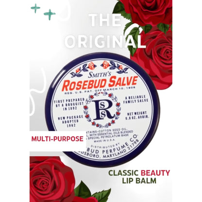 Smith's Rose Lip Balm Bulk- 3x0.5oz Premium All Purpose Lip Gloss Tubes & 3x0.8oz Lip Treatment Salve - Trio Lip Balm Tubes for Plump Lips & Cracked Skin Care - Christmas Gift Set, EBook - dailyvitalstore