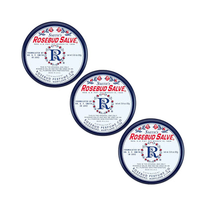 Smith's Rose Lip Balm Bulk- 3x0.5oz Premium All Purpose Lip Gloss Tubes & 3x0.8oz Lip Treatment Salve - Trio Lip Balm Tubes for Plump Lips & Cracked Skin Care - Christmas Gift Set, EBook - dailyvitalstore